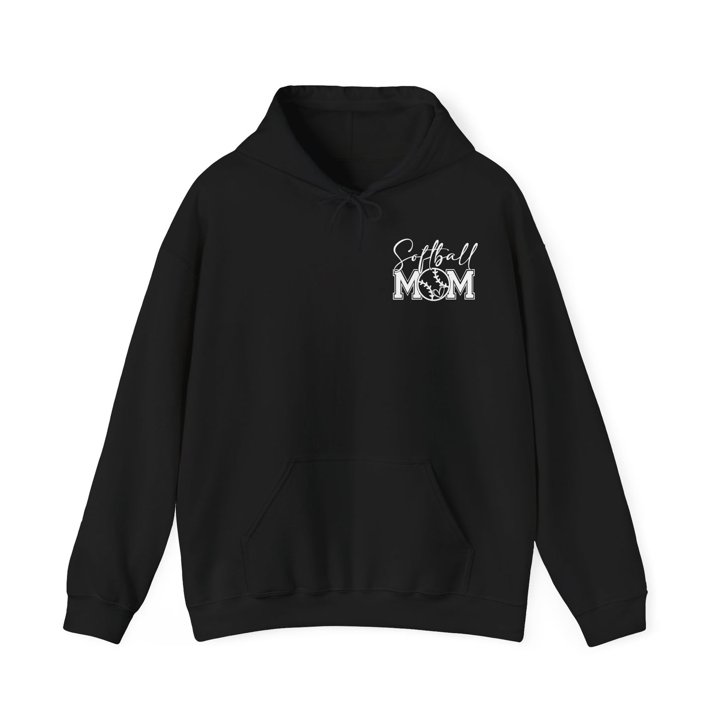 Softball Mom Hooded Sweatshirt