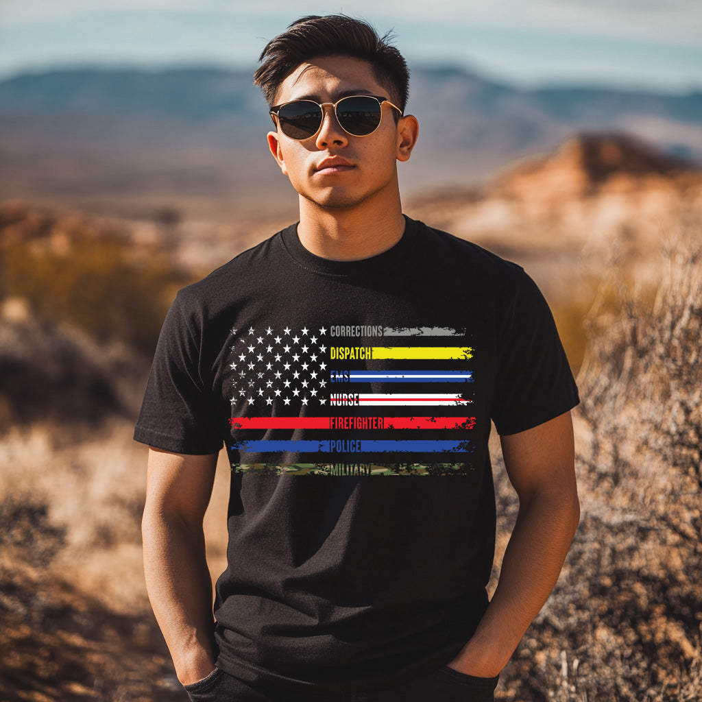 First Responder Graphic T-Shirt | Honoring Everyday Heroes