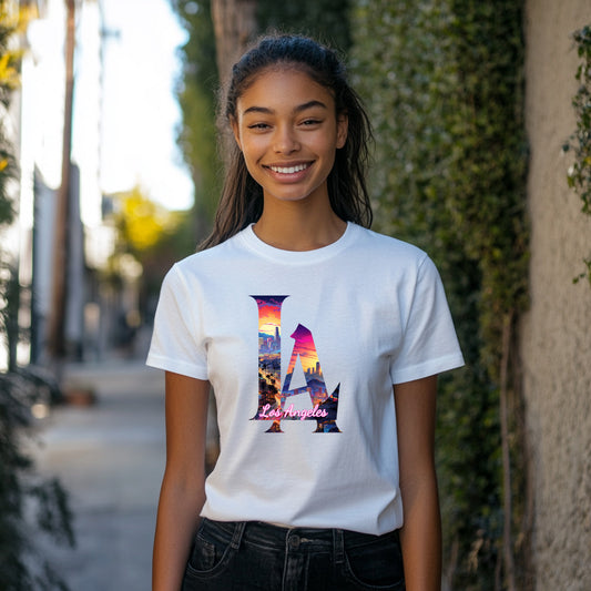 Los Angeles Sunset Graphic T-Shirt