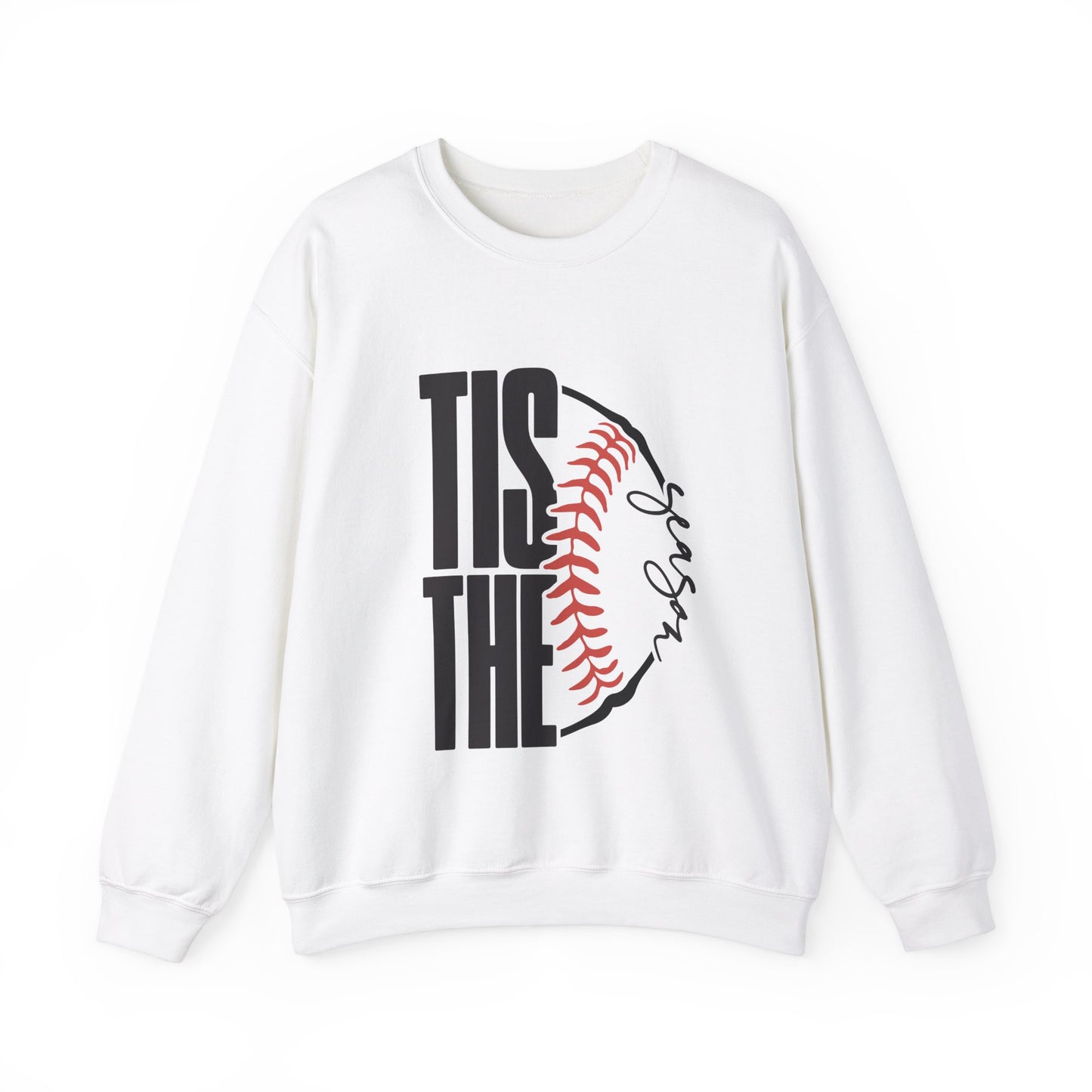 'Tis the Season Baseball Crewneck Sweatshirt