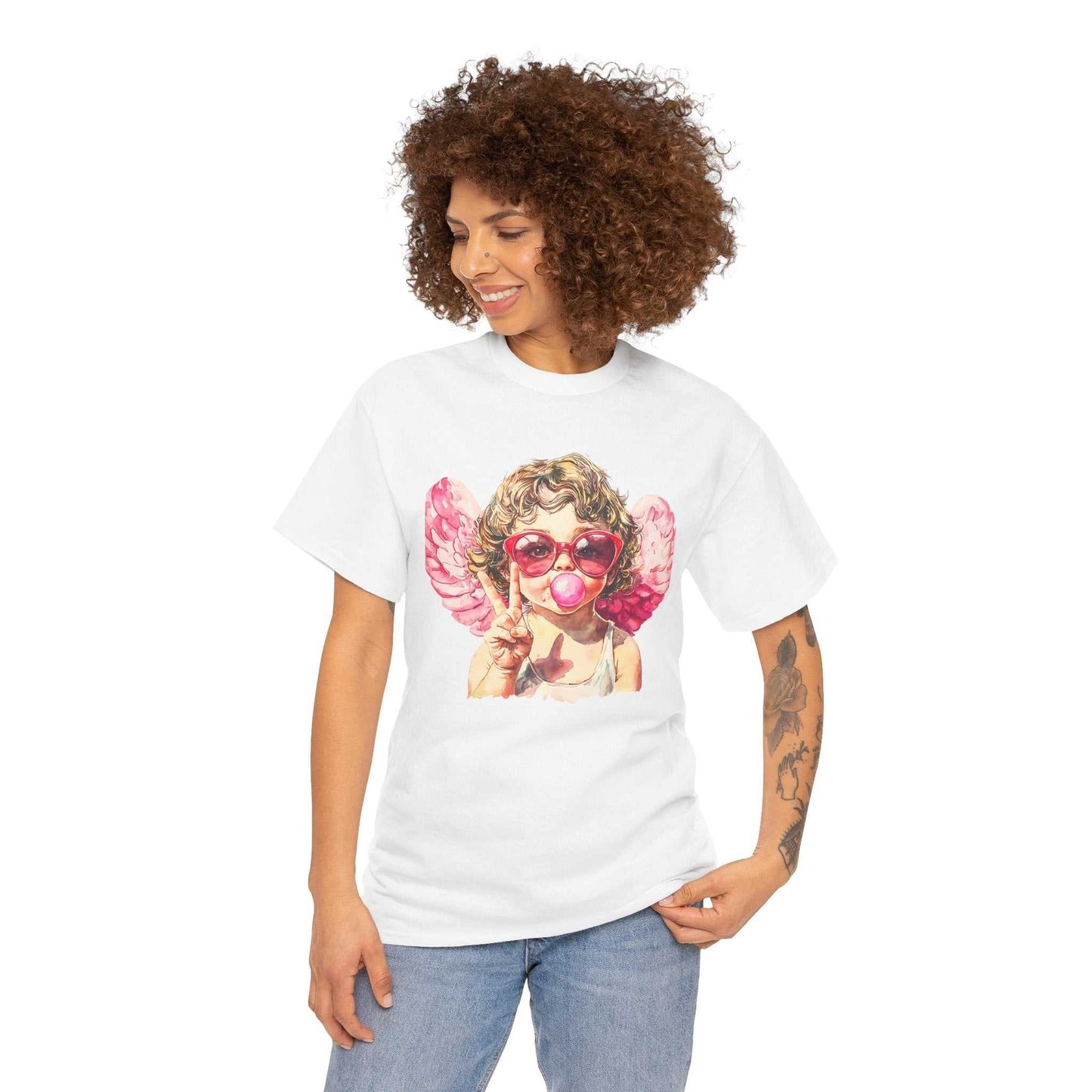 Cool Cupid Unisex Graphic T-Shirt Unisex Heavy Cotton Tee