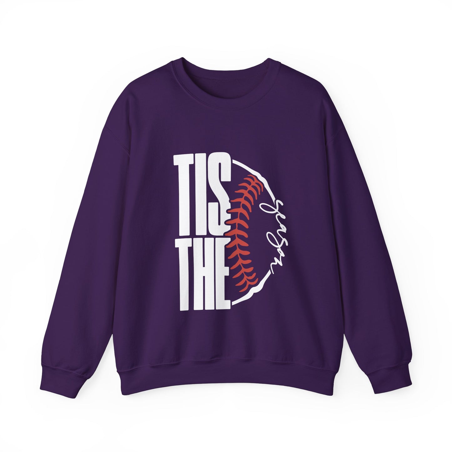 'Tis the Season Baseball Crewneck Sweatshirt