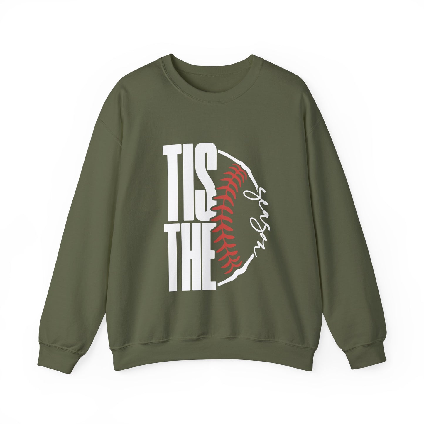 'Tis the Season Baseball Crewneck Sweatshirt