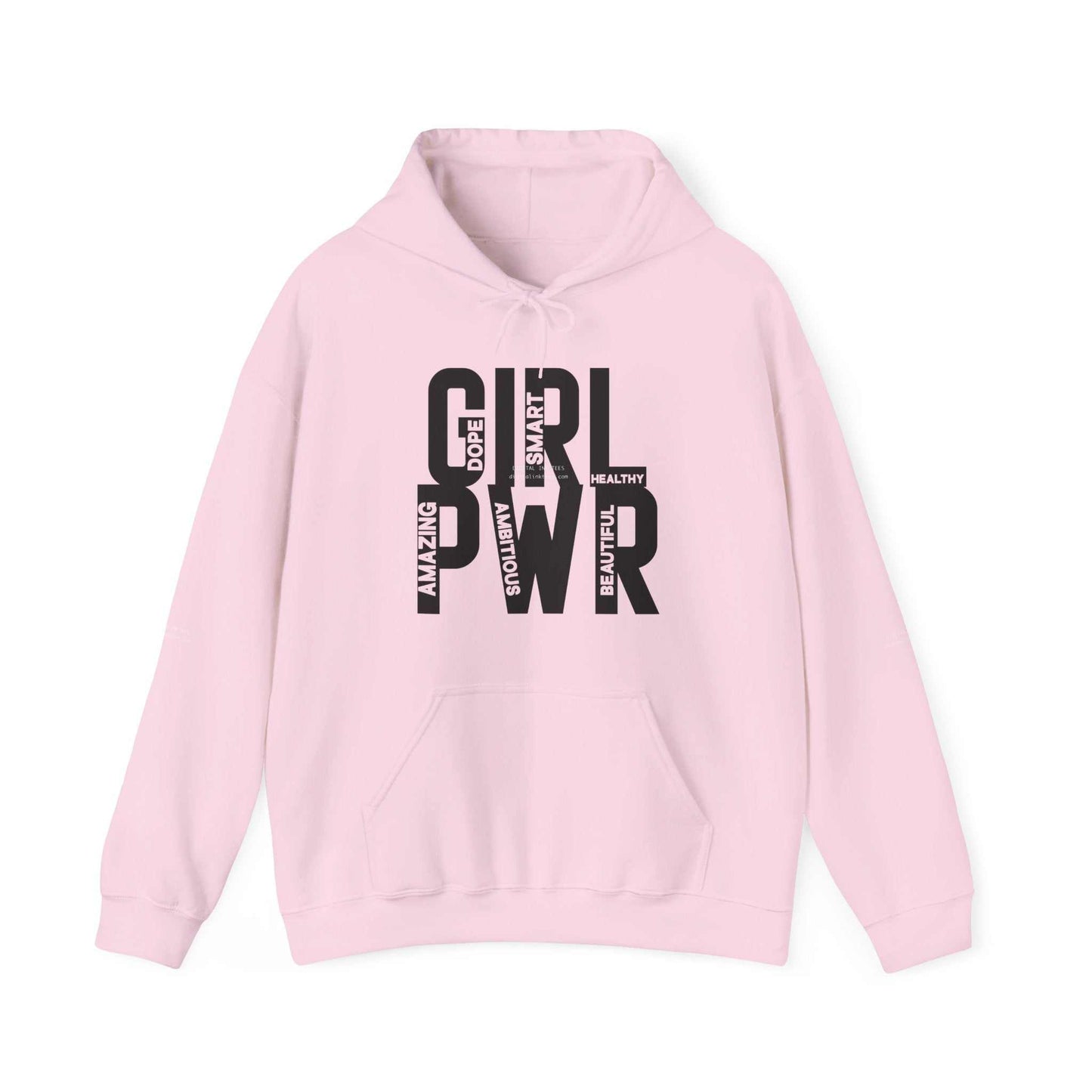 ✨ Girl Power Hooded Sweatshirt – Wear Confidence Loudly