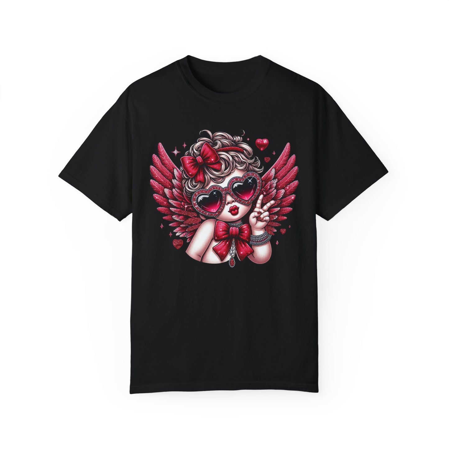 Faux Sparkling Cupid T-Shirt – Stylish, Comfy & Unisex Fit