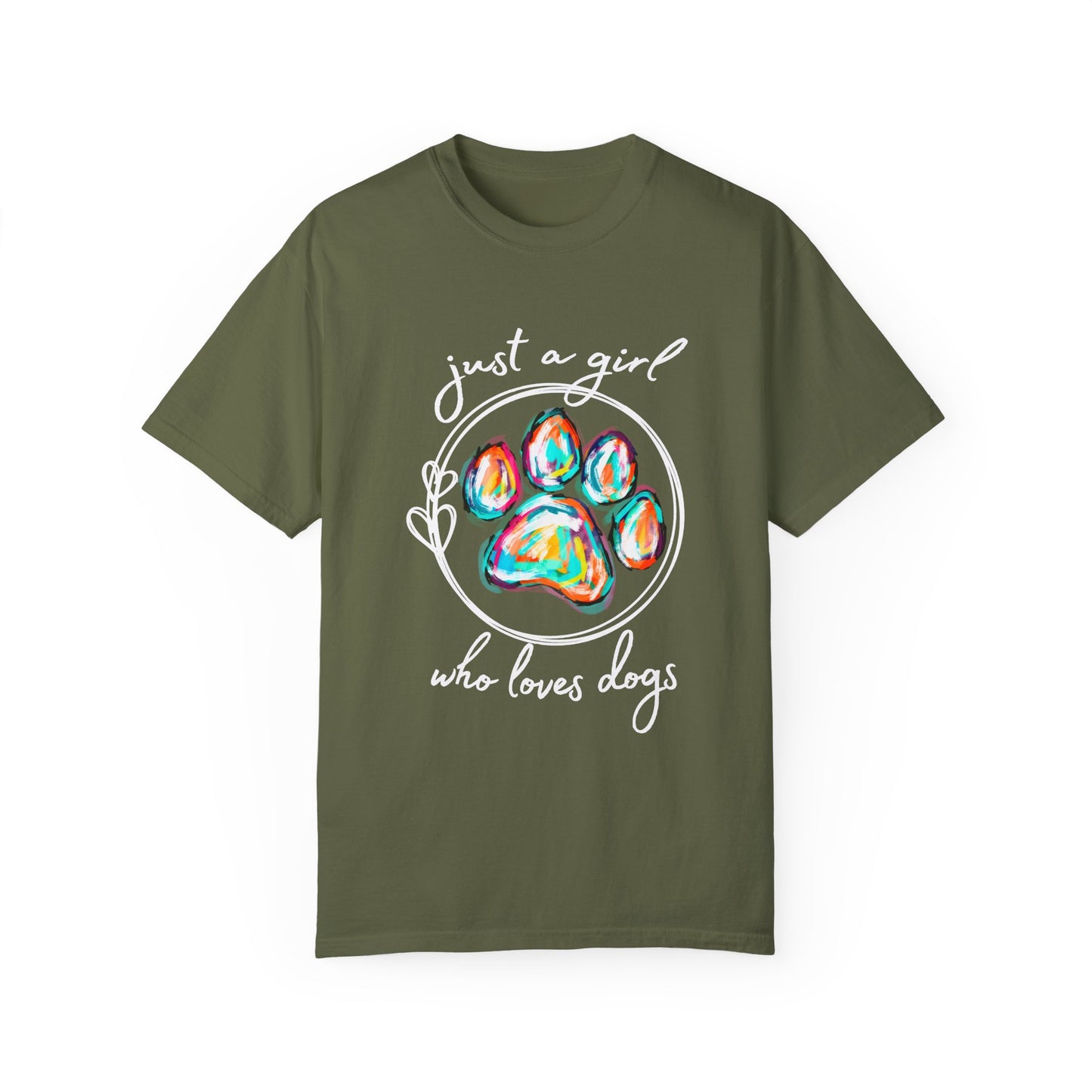 Just a Girl Who Loves Dogs T-Shirt