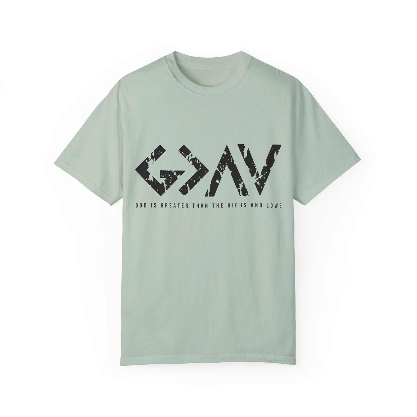 God Is Greater Than The Highs and Lows Light Colors T-Shirt 