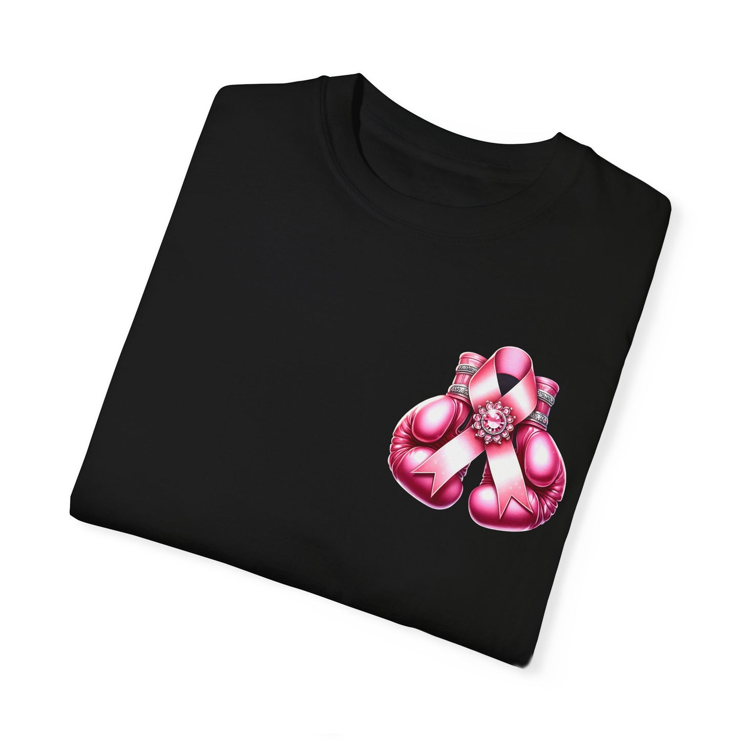 Fight Like a Girl – Breast Cancer Awareness Graphic T-Shirt