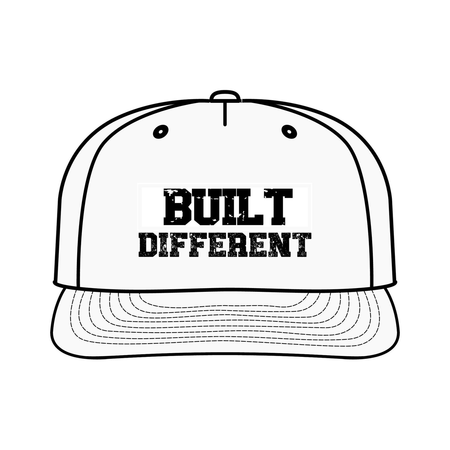 Built Different Unisex Surf Cap