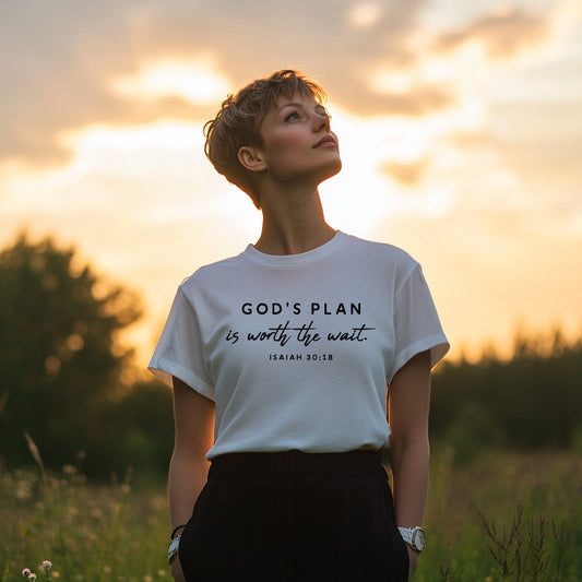 God's Plan Inspirational T-Shirt | Faith & Encouragement