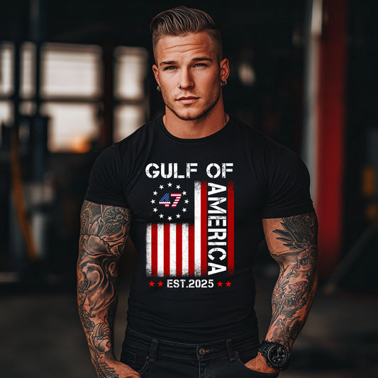 Gulf of America Unisex T-shirt - Vintage Design for Patriotic Spirit