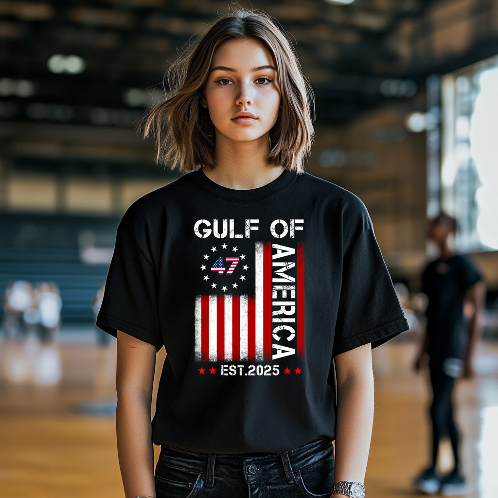 Gulf of America Unisex T-shirt - Vintage Design for Patriotic Spirit