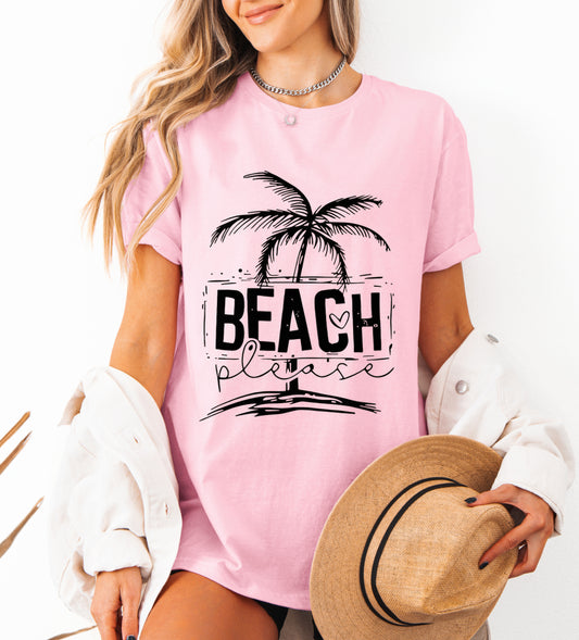 Beach Please Softstyle T-Shirt